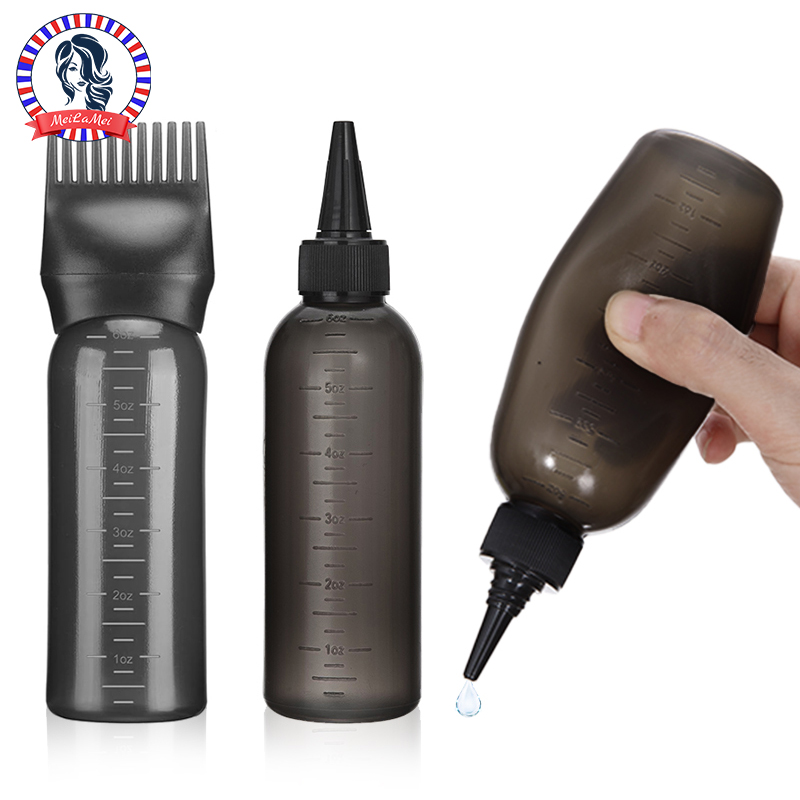 Hair Care Products - 2-pice Plastic Refillable Squeeze Bottle &