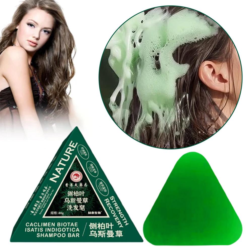 Hair Care Products - Usmanthus Sinensis Shampoo Soap Herbal Dandruff