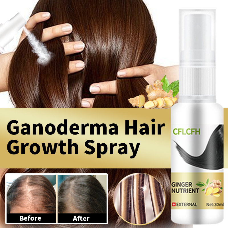 Hair Care For Men - Ginger Fast Hair Growth Spray Anti