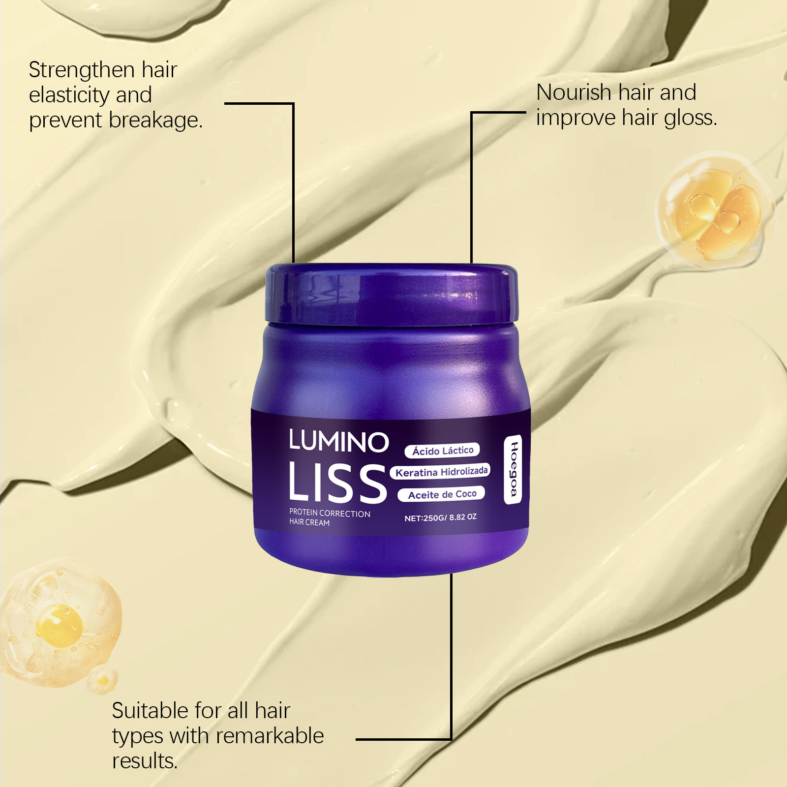 Protein Correction Hair Cream  - Deep Conditioner Mask ulasan dan harga