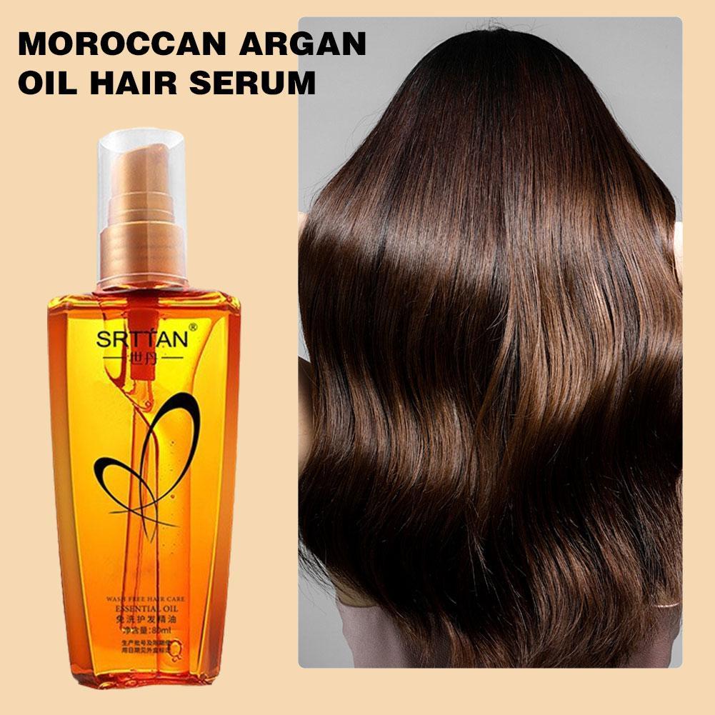 Moroccan Argan Oil Hair Serum  - Split End Repair Serum ulasan dan harga