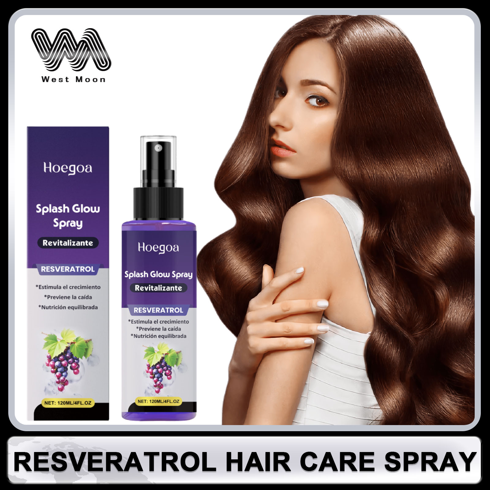 Resveratrol Hair Care Spray An - Hair Care Natural ulasan dan harga