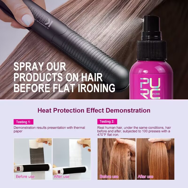 PURC Heat Protectant Spray Coc - Hair Care Heat Protectant ulasan dan harga