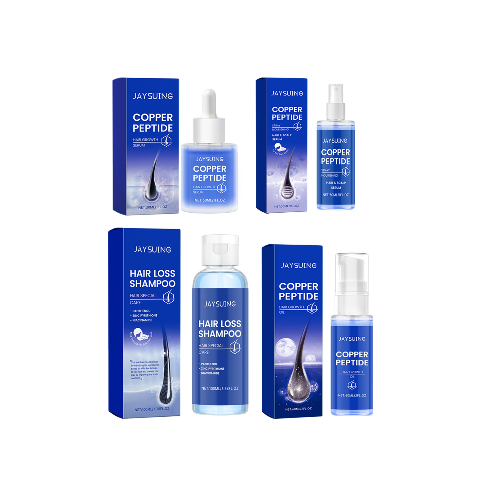 Copper Peptide Shampoo Hair Gr - Hair Care Natural ulasan dan harga