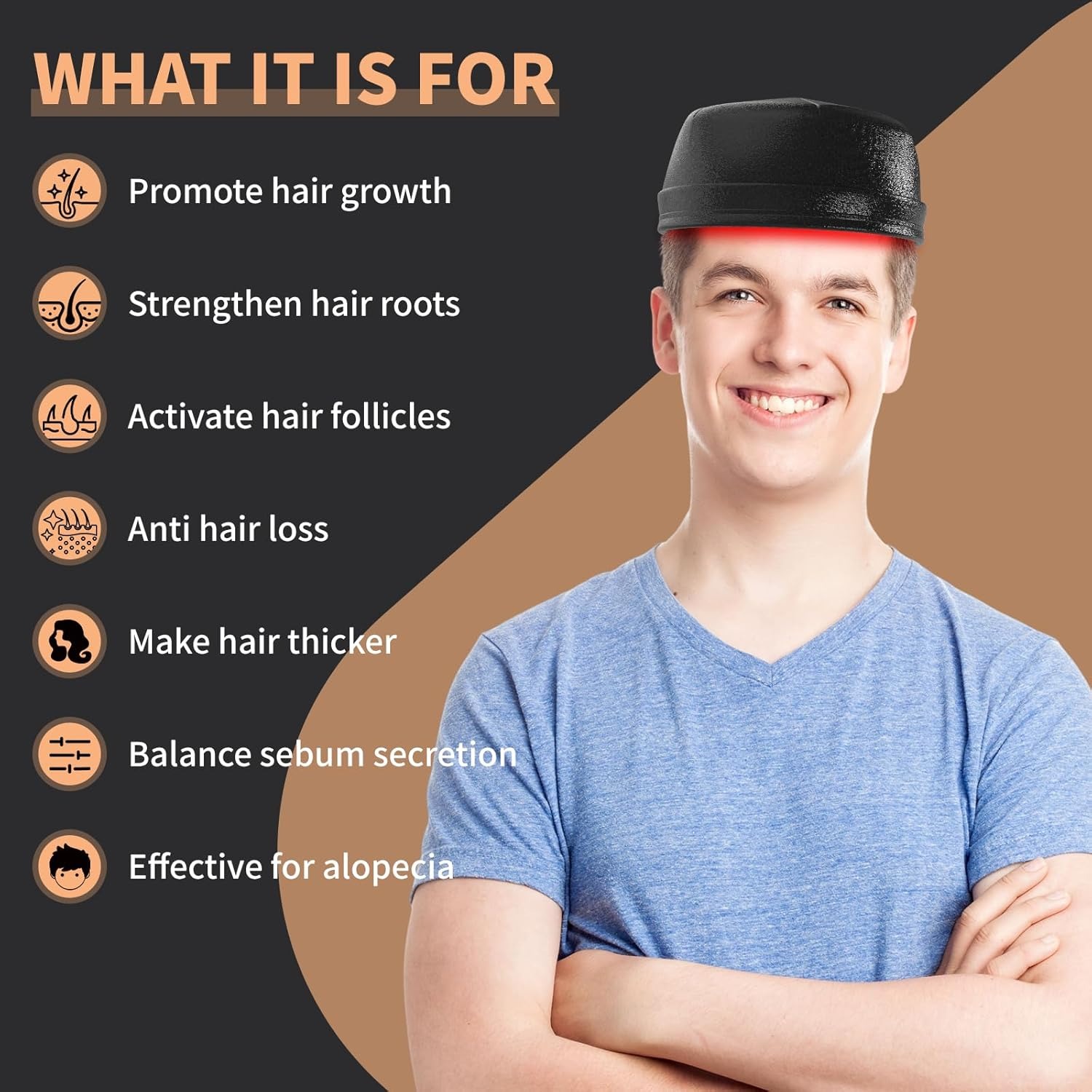 New Hair Growth Laser Cap 660n - Hair Care Products ulasan dan harga
