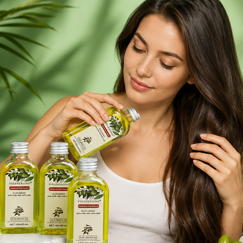1/2PCS YIGANERJING OLIVE OIL,  - Hair Care Olive Oil ulasan dan harga