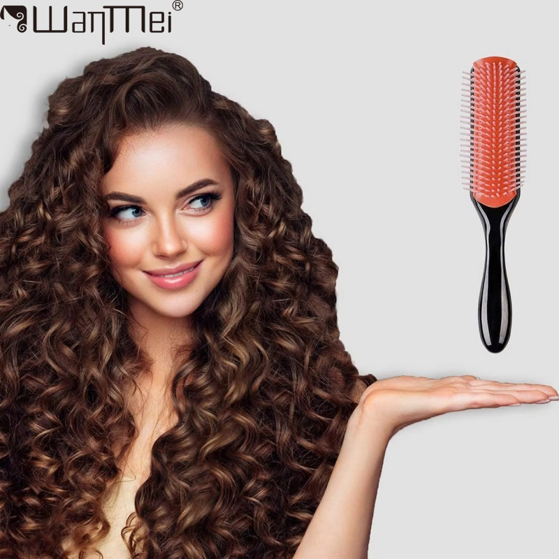 WANMEI Styling Curly Hair Brus - Hair Care For Men ulasan dan harga