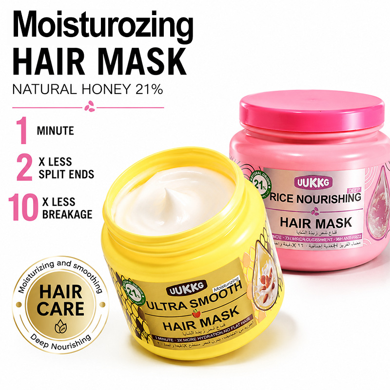 Nourishing Hair Mask 340g Rice - Deep Conditioner Mask ulasan dan harga