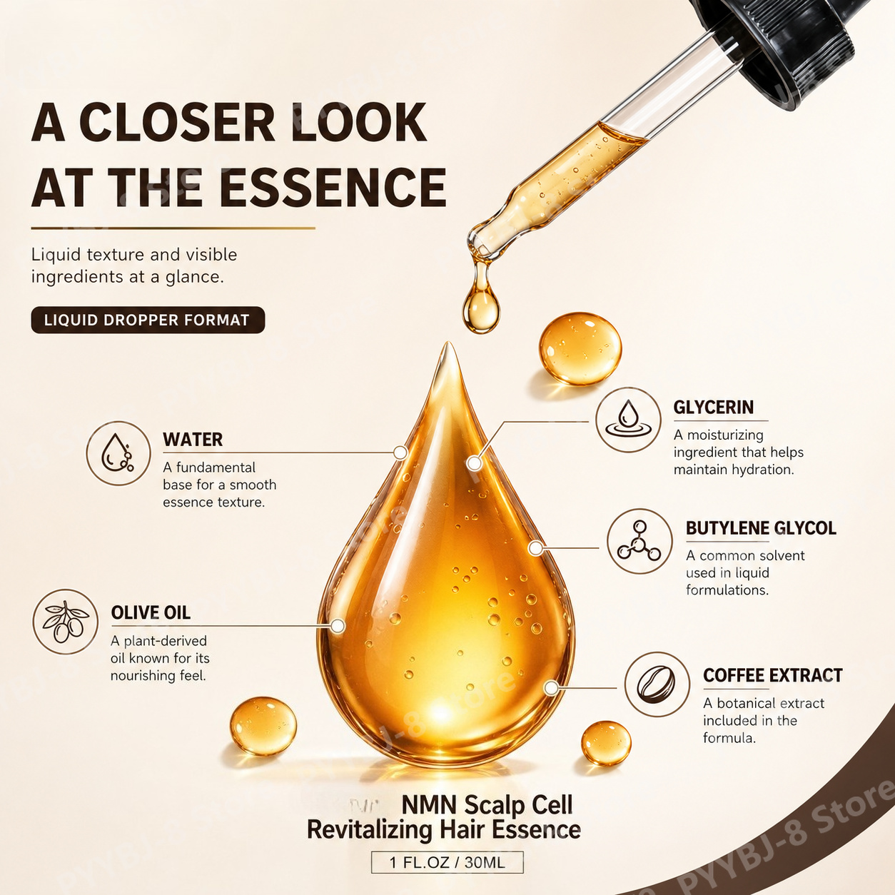 Scalp Nourishing Hair 30ML Dro - Hair Care Olive Oil ulasan dan harga