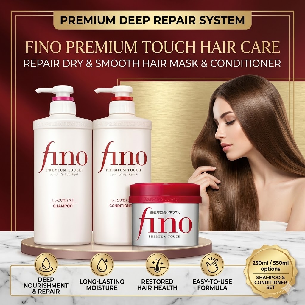 Fino Premium Touch Hair Care S - Deep Conditioner Mask ulasan dan harga