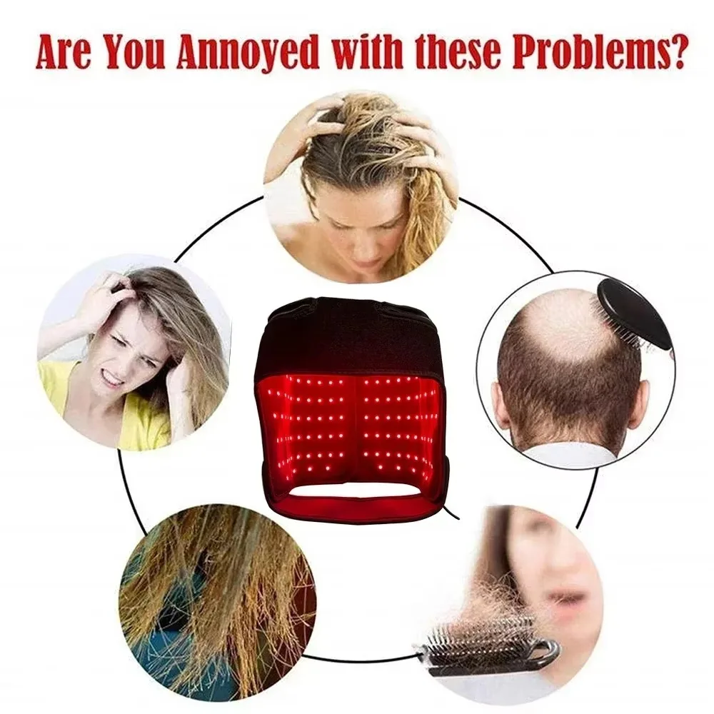 LED Red Light Therapy Hat For  - Hair Care Products ulasan dan harga