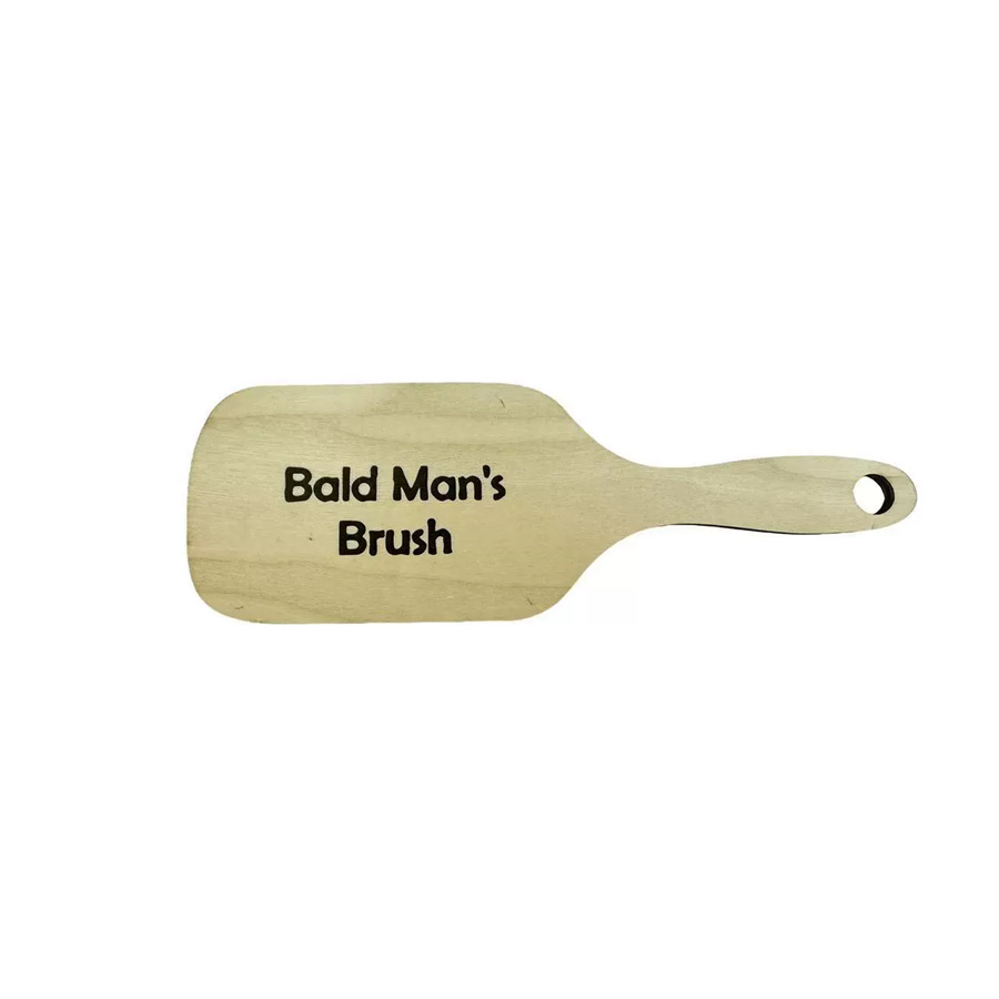 Wooden Comb for Bald Men Funny - Hair Care Products ulasan dan harga