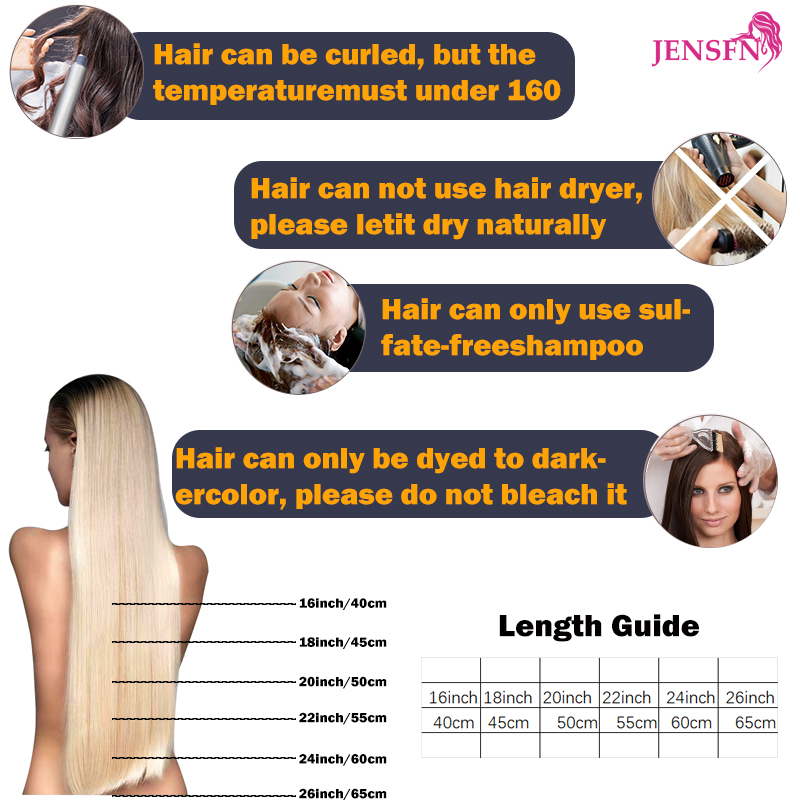 JENSFN I Tip Hair Extensions 1 - Hair Care Tips ulasan dan harga