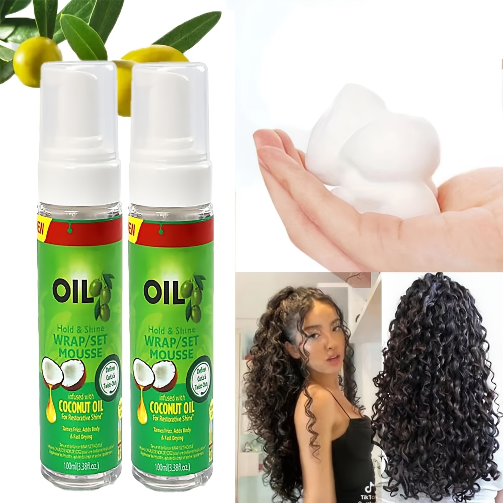 100ml Olive Oil Curly Hair Mou - Hair Care Olive Oil ulasan dan harga
