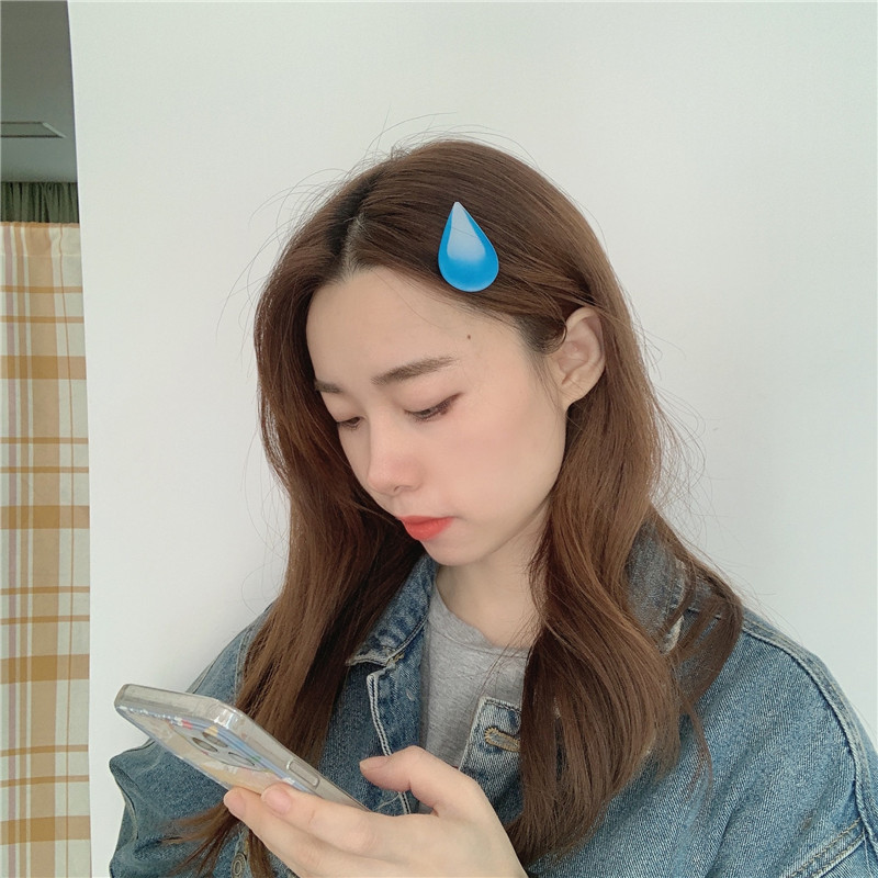 Water Drop Hairpin Expression  - Hair Care Vegan ulasan dan harga