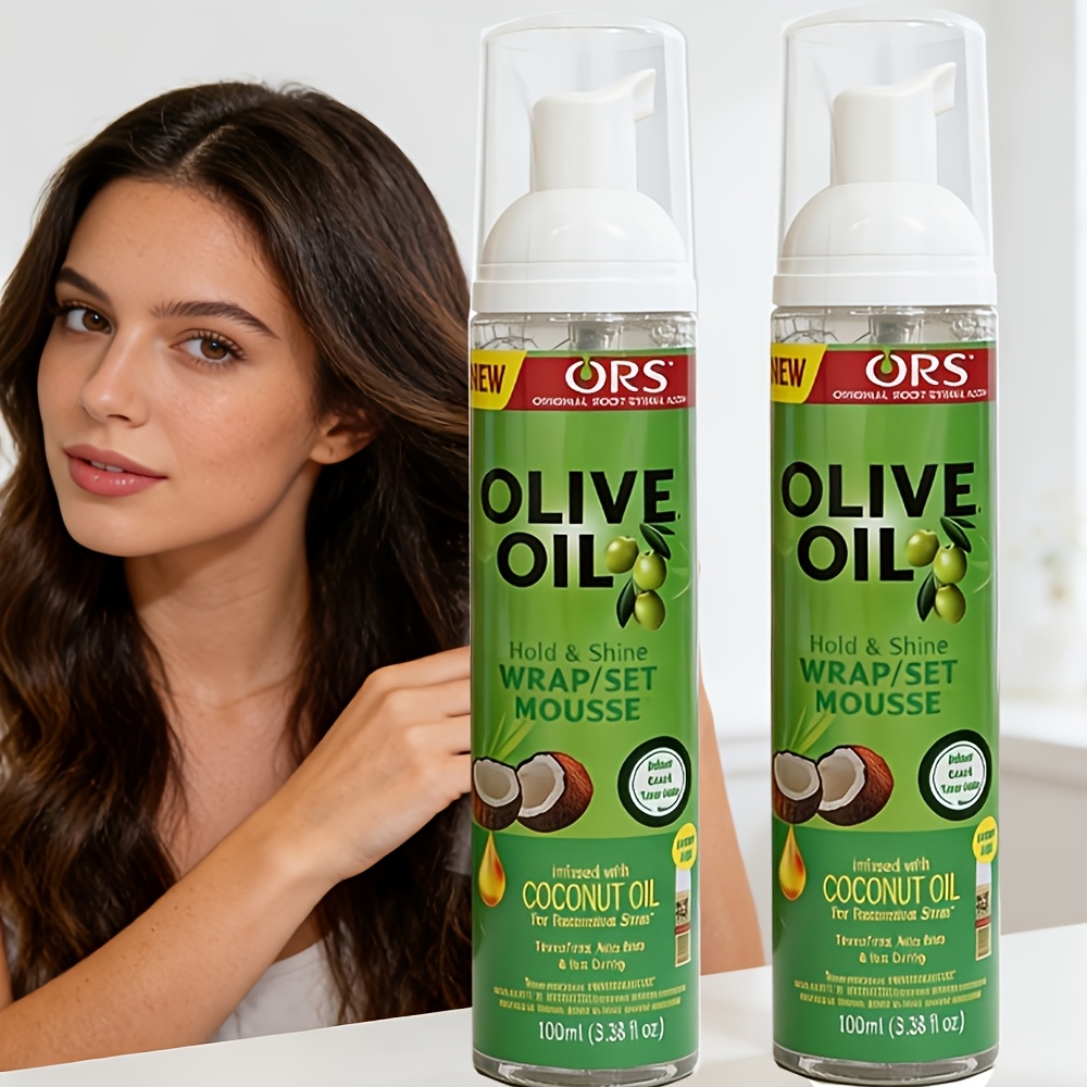 Curling Styling Care Mousse, S - Hair Care Olive Oil ulasan dan harga