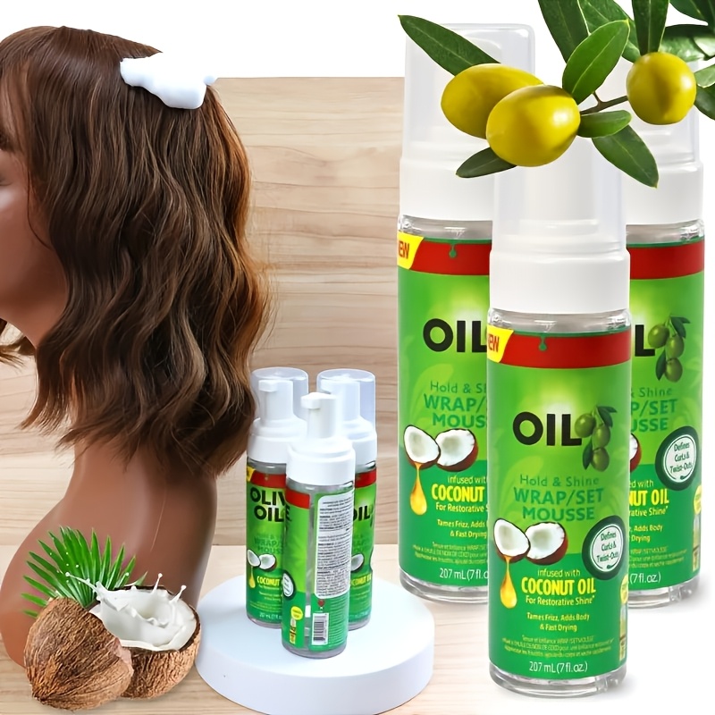 Curling Styling Care Mousse, S - Hair Care Olive Oil ulasan dan harga