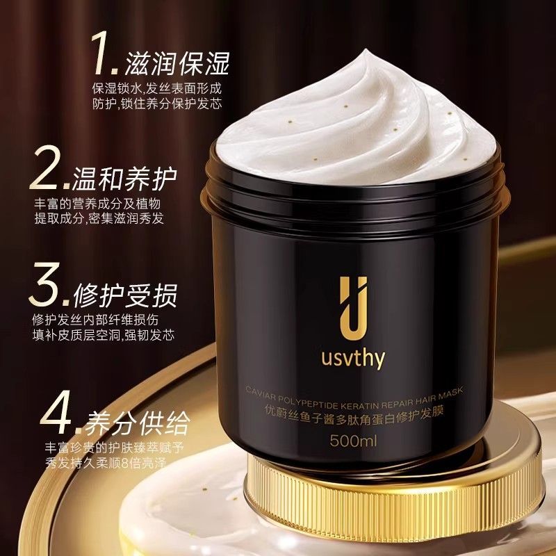USVTHY Caviar Fortifying Hair  - Deep Conditioner Mask ulasan dan harga