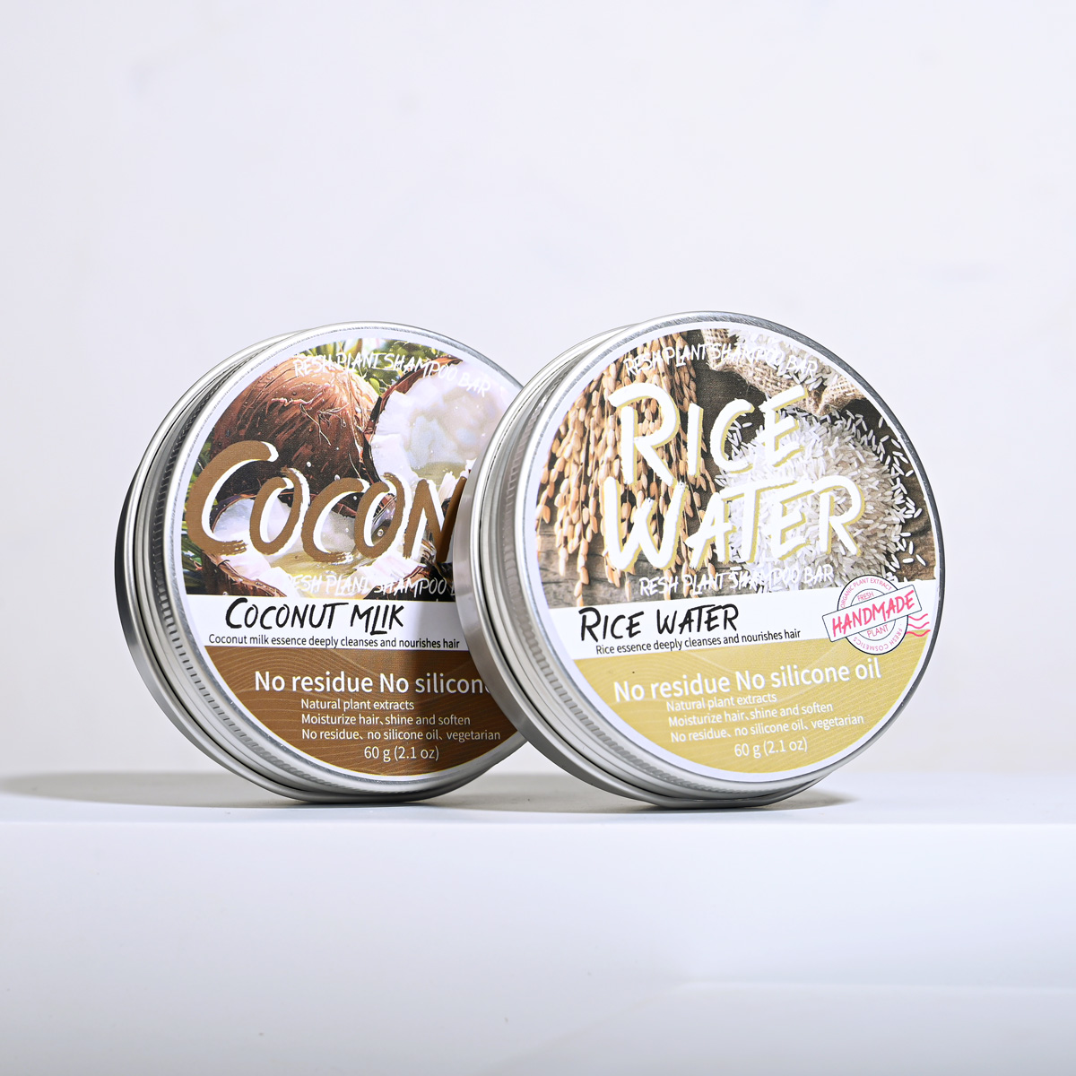 LH+60g Solid Coconut Shampoo w - Hair Care Olive Oil ulasan dan harga
