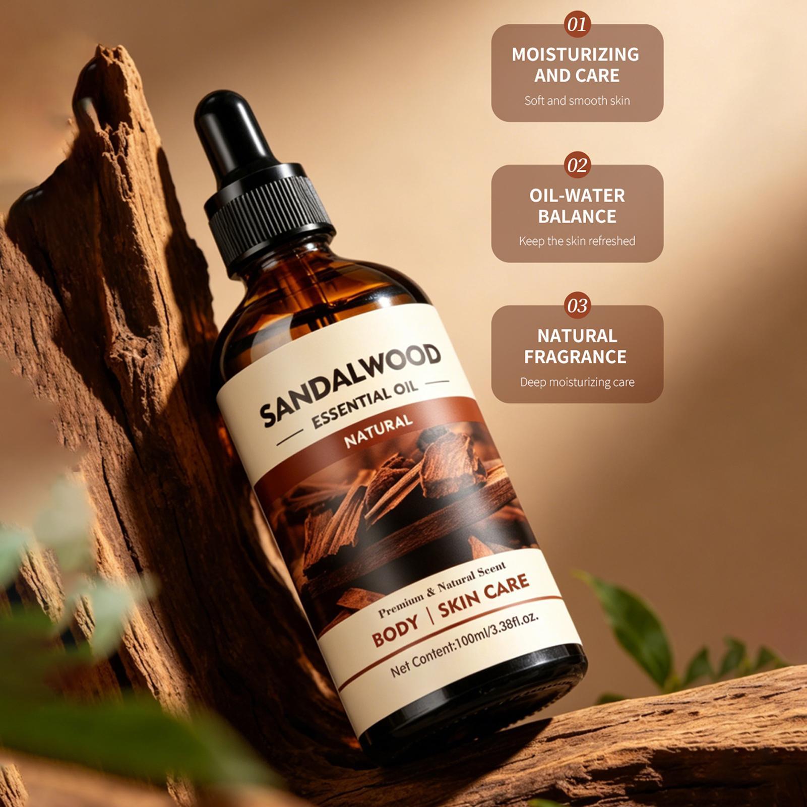 Sandalwood Fragrance Oil 100ml - Hair Care Natural ulasan dan harga