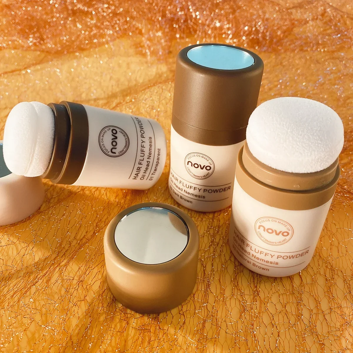 Novo Hair Pluffy Powder - Oil  - Hair Care Products ulasan dan harga