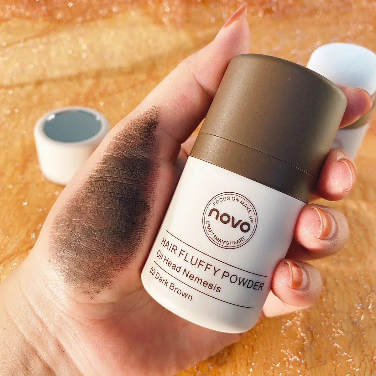 Novo Hair Pluffy Powder - Oil  - Hair Care Products ulasan dan harga