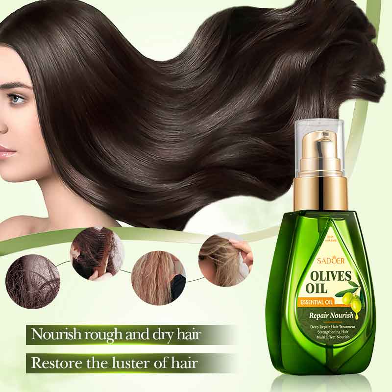 Olive Qihuan Shining Hair Care - Hair Care Olive Oil ulasan dan harga