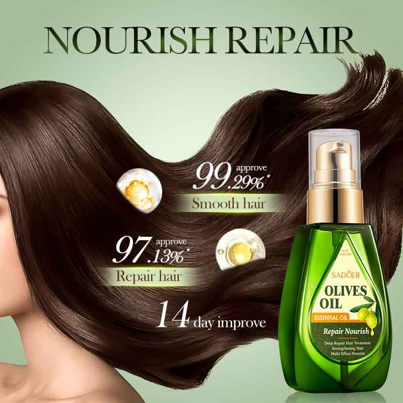Olive Qihuan Shining Hair Care - Hair Care Olive Oil ulasan dan harga