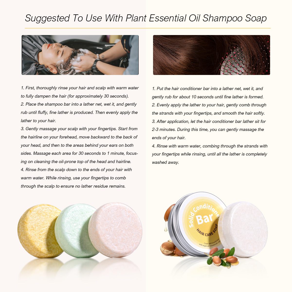 Plant Essential Oil Hair Condi - Hair Care Products ulasan dan harga