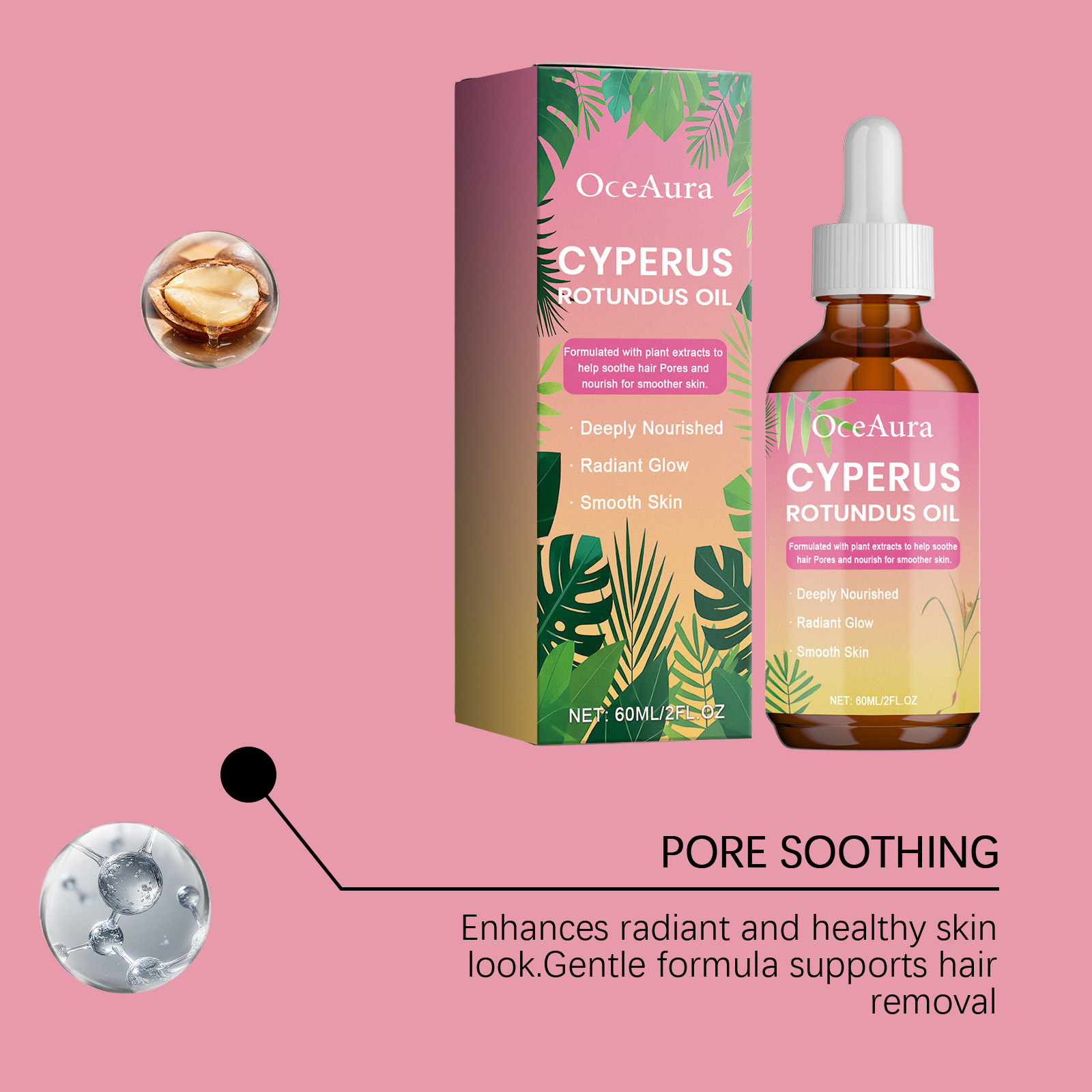 Inhibit Hair Growth Cyperus Ro - Hair Care Natural ulasan dan harga