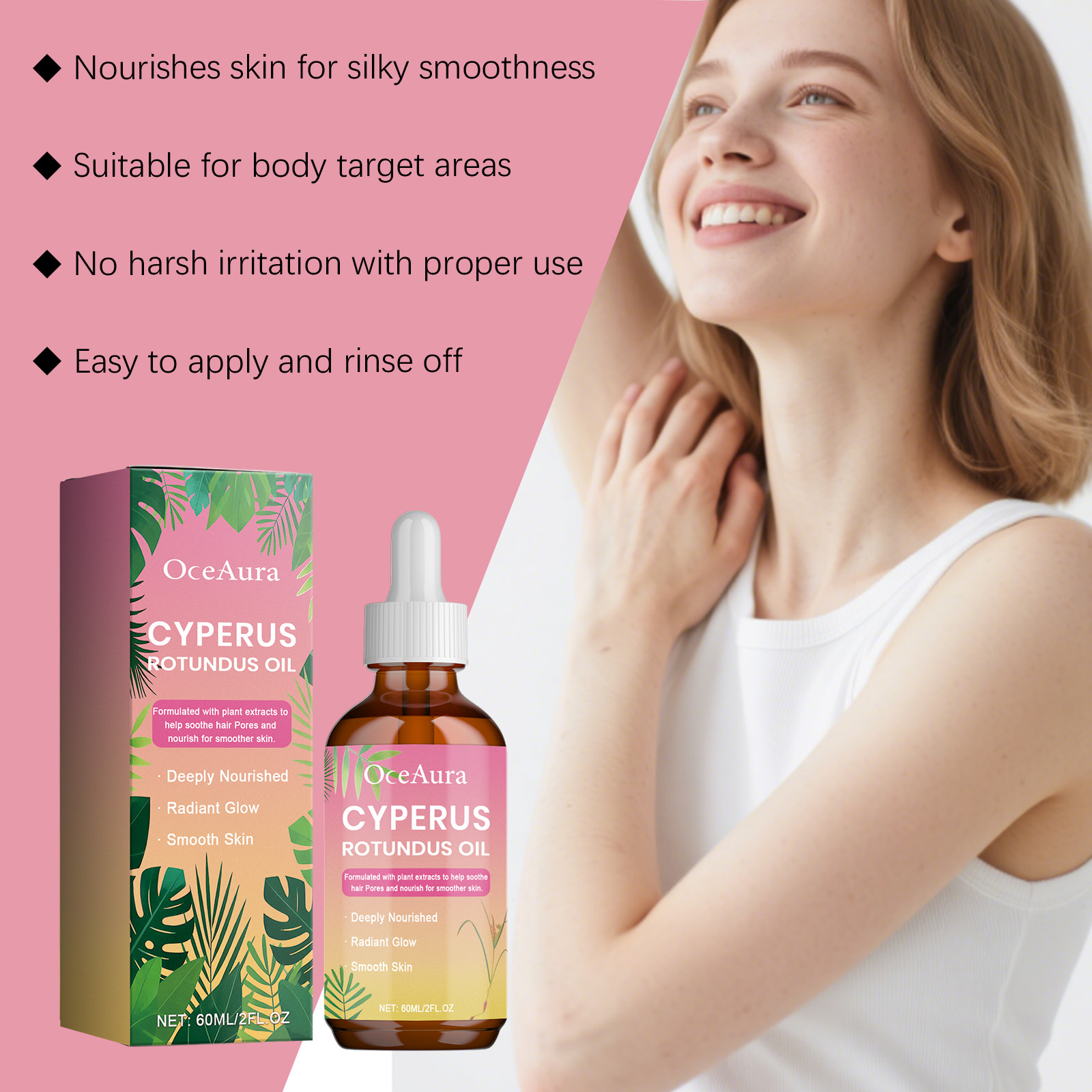Inhibit Hair Growth Cyperus Ro - Hair Care Natural ulasan dan harga