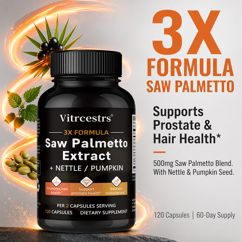Men's Saw Palmetto Complex Cap - Hair Care For Men ulasan dan harga